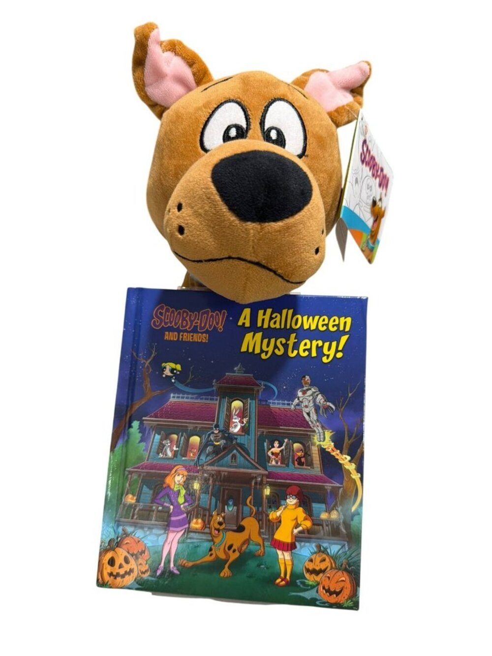 Scooby-Doo Plush Halloween Mystery Book Toy New